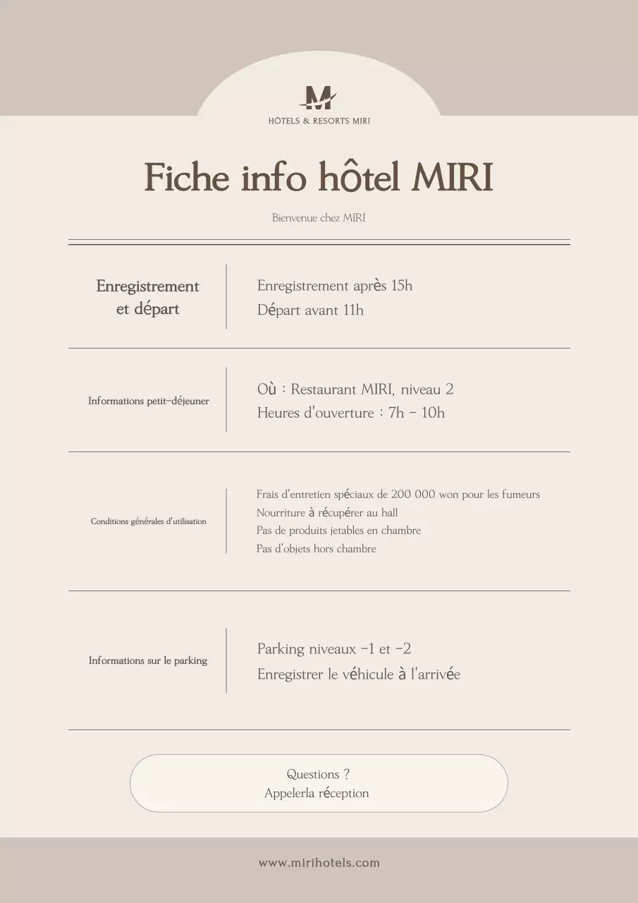 Votre guide des hôtels sobres et propres