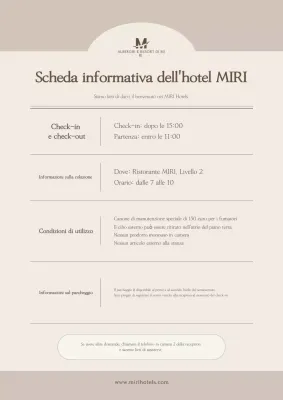 La vostra guida agli hotel beige e puliti