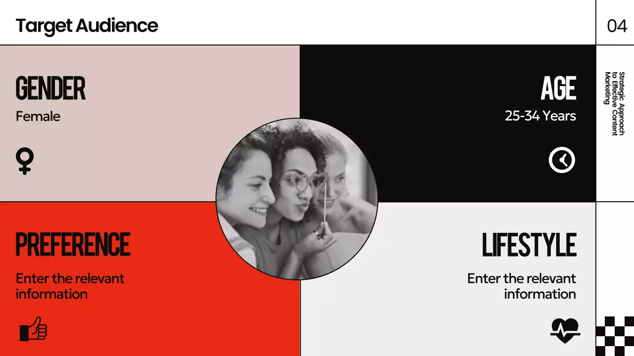 black modern marketing guide