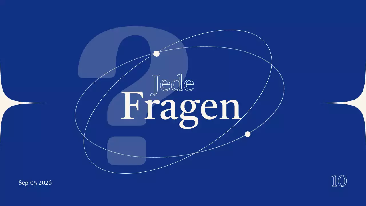 Projektpräsentation der Blue Modern Group