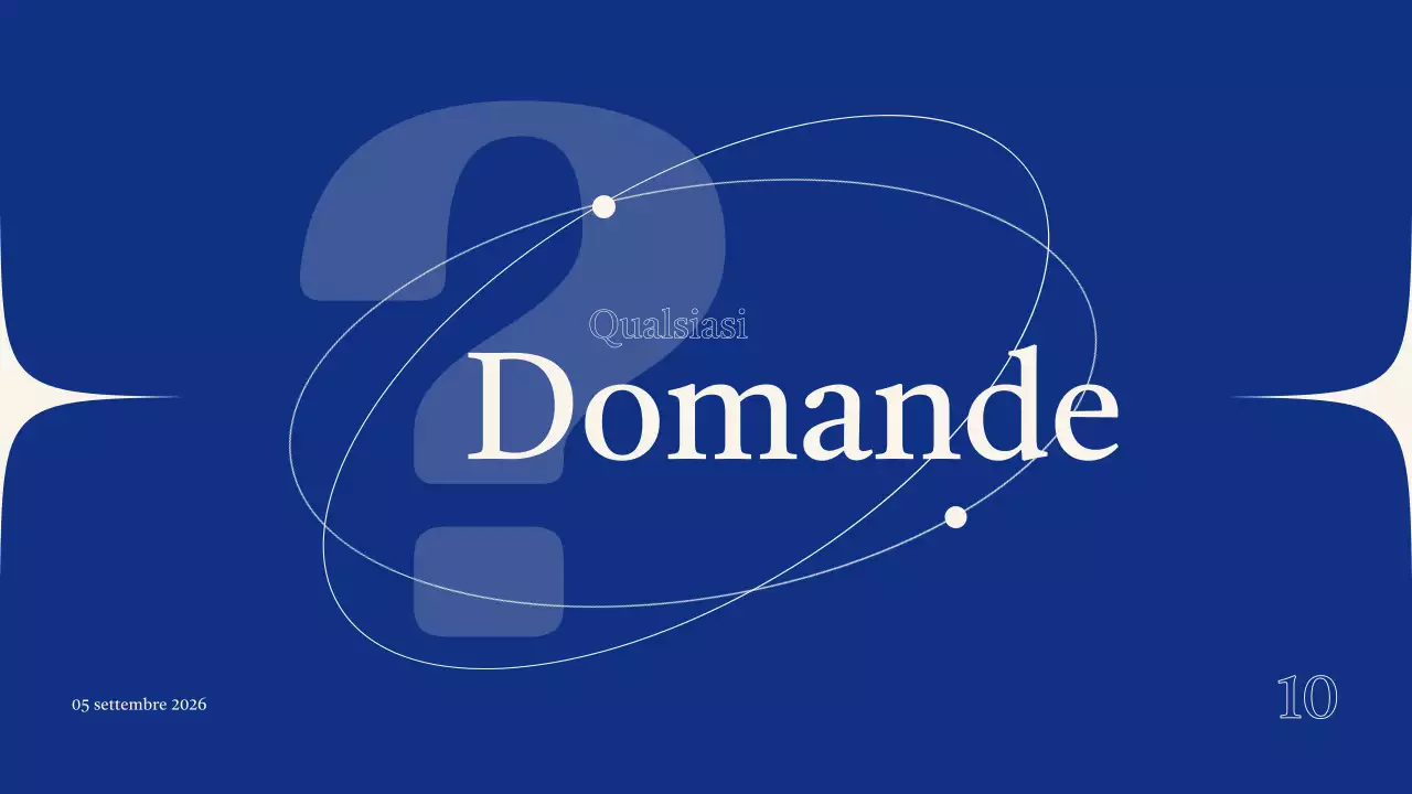 Presentazione del progetto del Gruppo Blue Modern