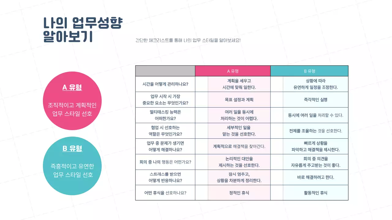 하늘색 깔끔 직원 교육 교육 자료