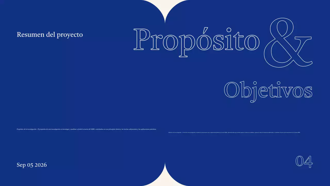 Presentación del proyecto Blue Modern Group