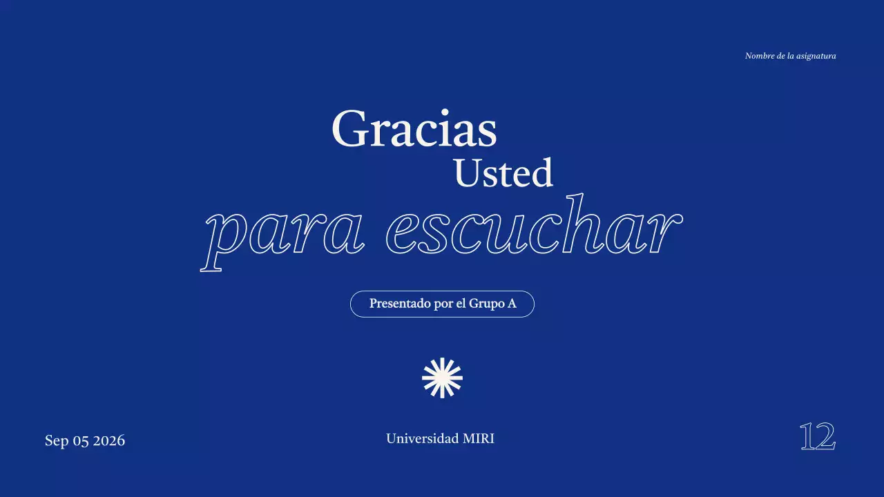 Presentación del proyecto Blue Modern Group