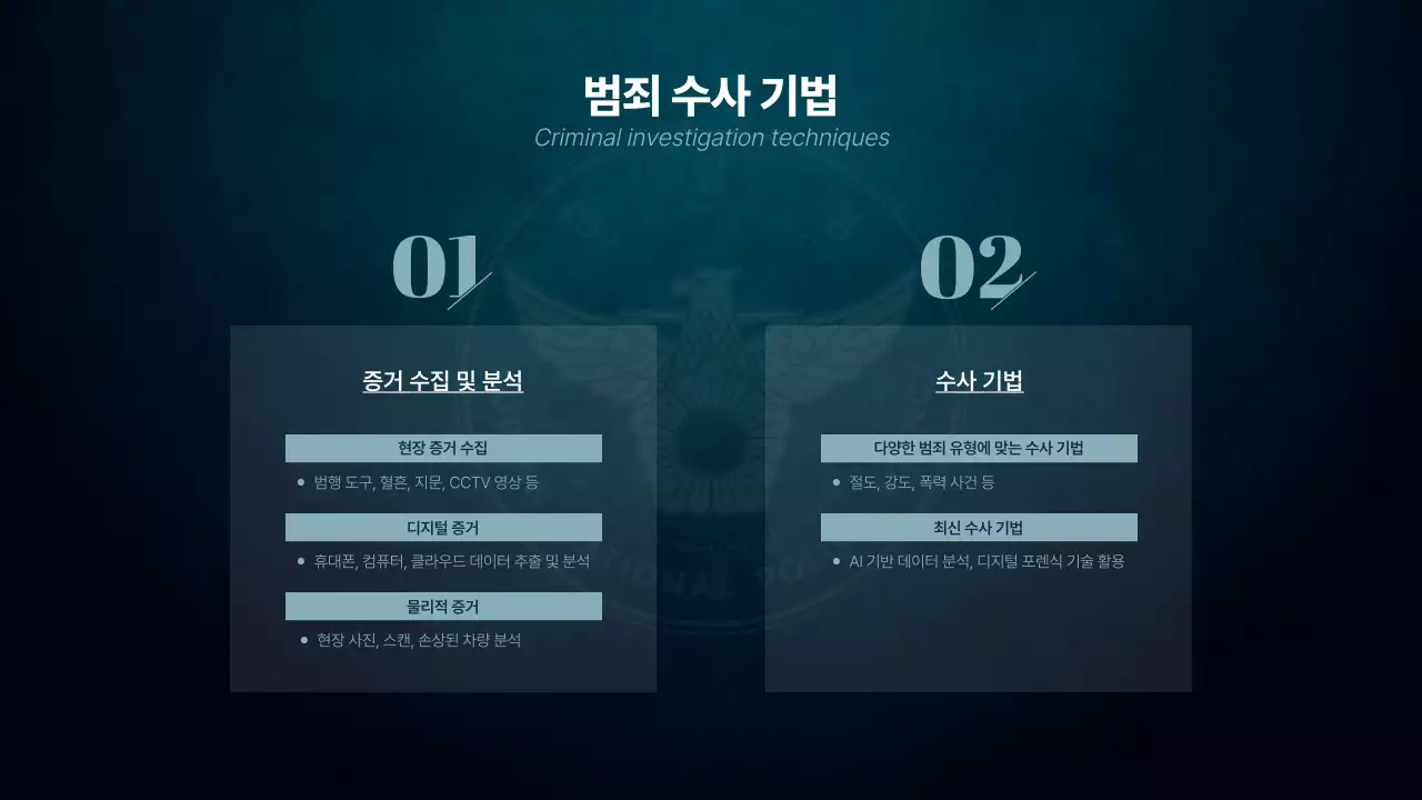 남색 깔끔 교육 자료 교육 자료