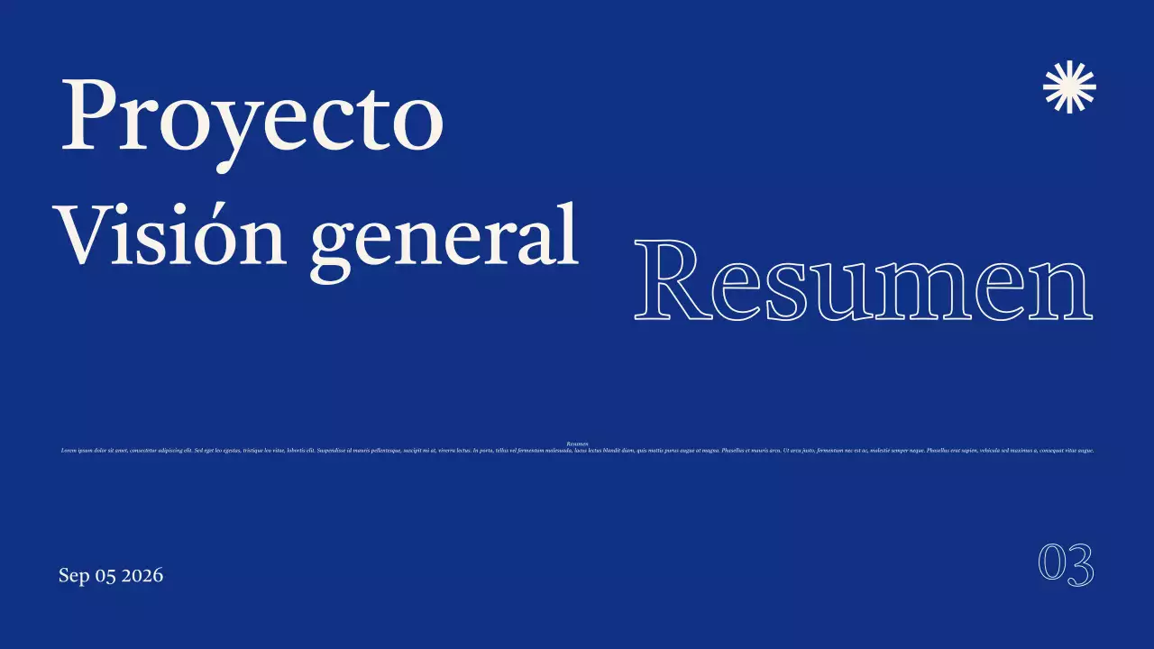 Presentación del proyecto Blue Modern Group