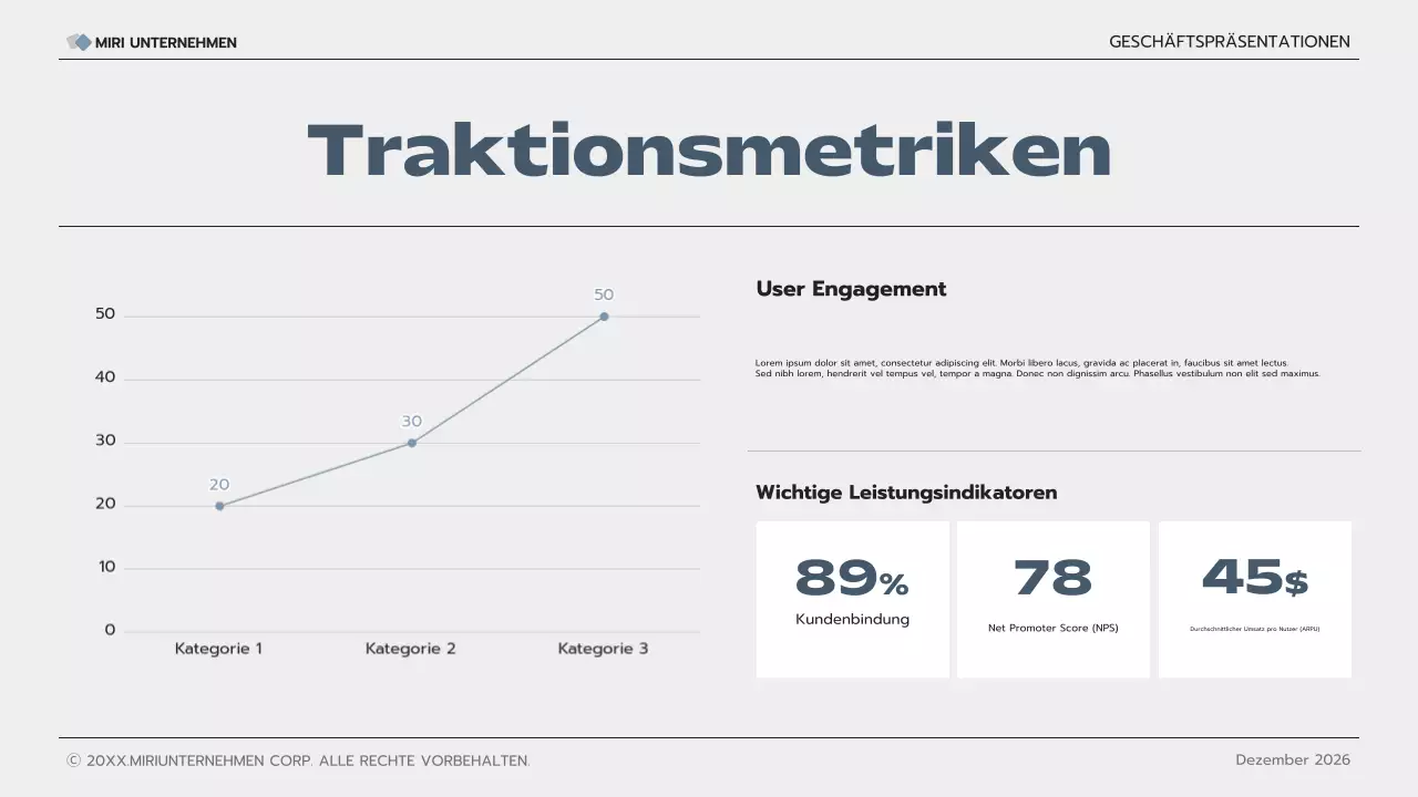 graues modernes Geschäftsfeld