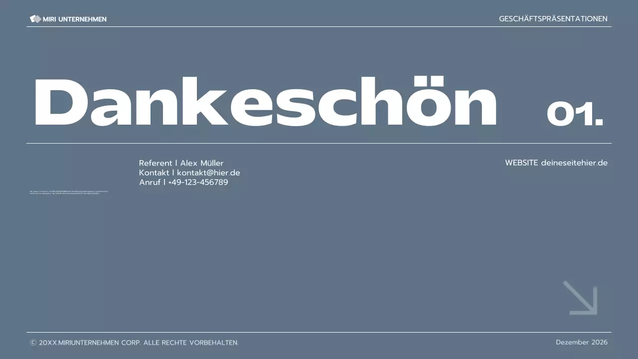 graues modernes Geschäftsfeld