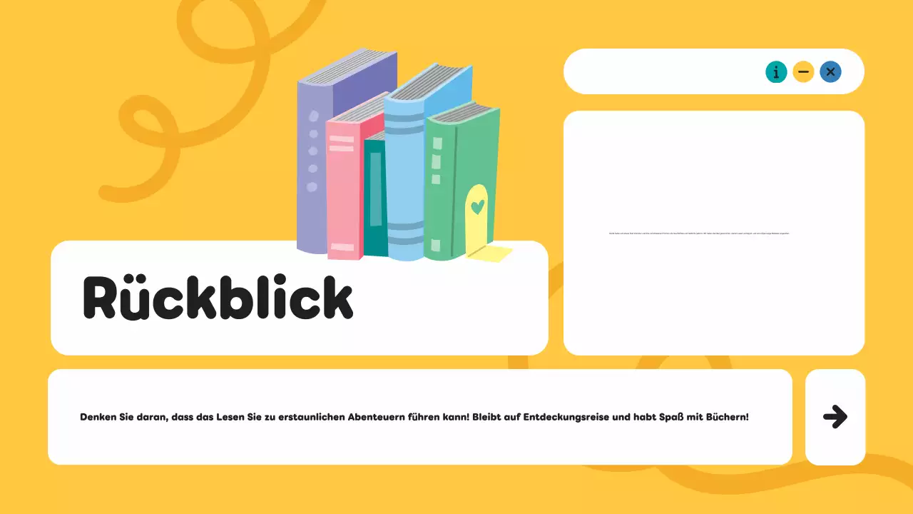 Lila moderne kreative Illustration Klasse Materialien Literatur Präsentation