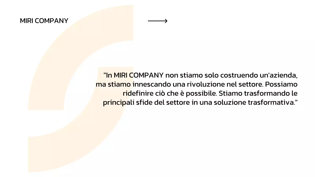 pitch aziendale minimal bianco