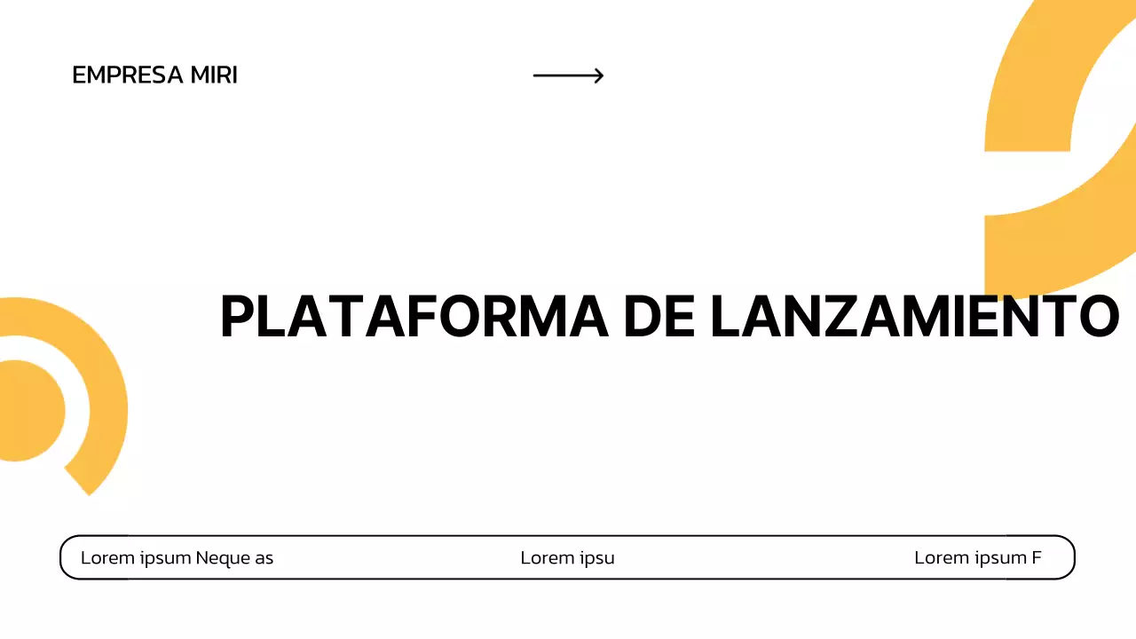 white minimal business pitch