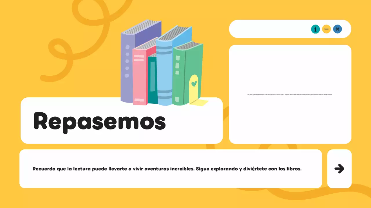 Púrpura moderno ilustración creativa materiales de clase literatura presentación