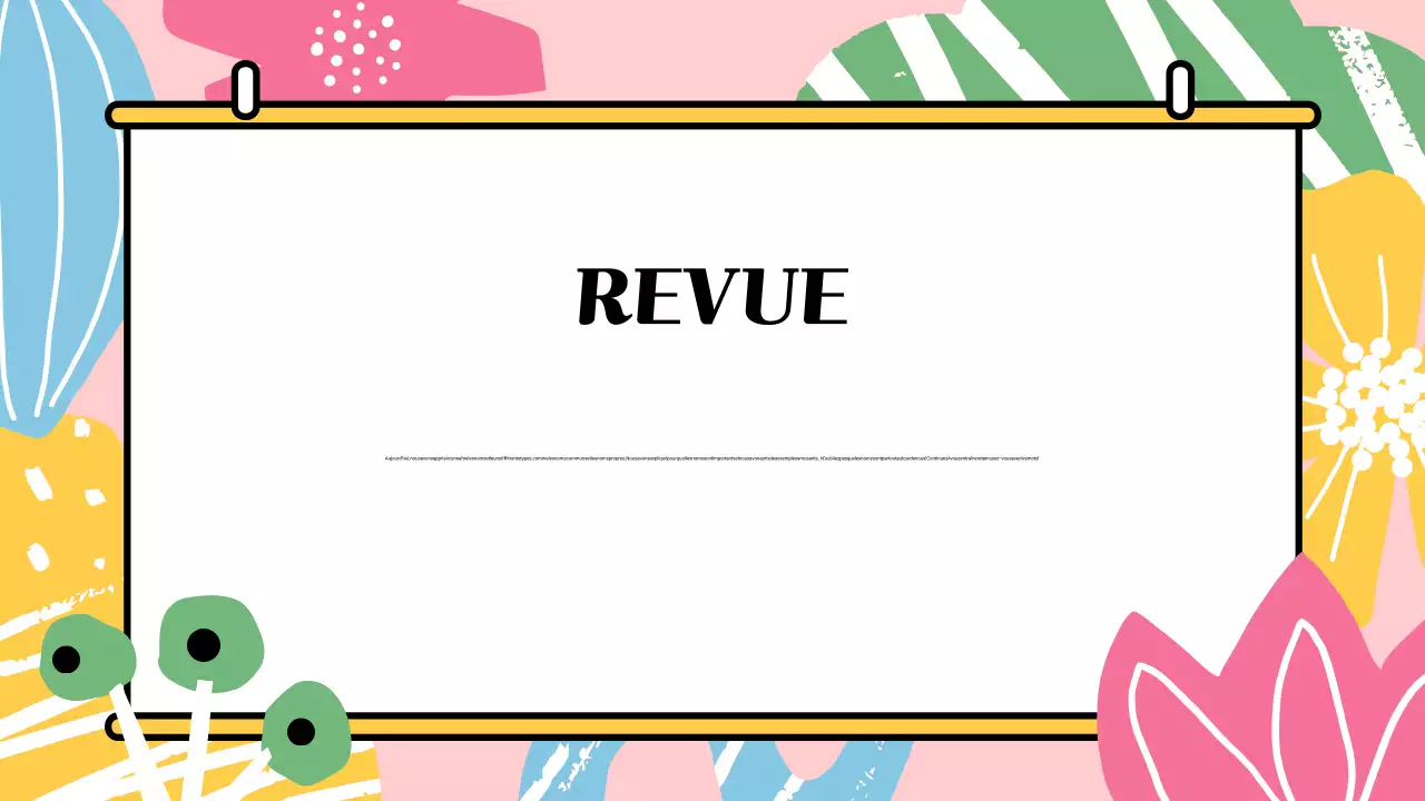 Présentation illustrée et colorée du matériel de classe