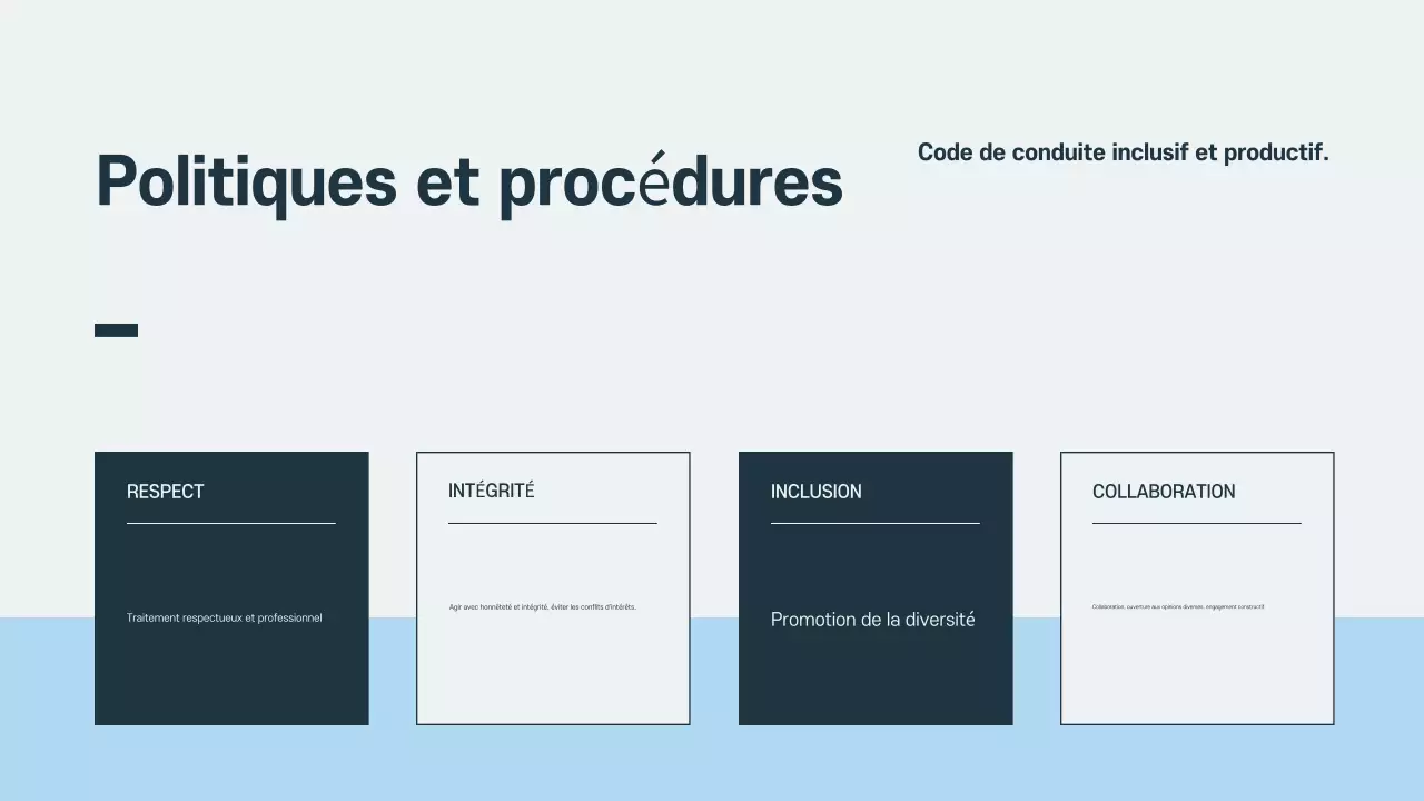 Présentation d'accueil des employés de Grey Professional