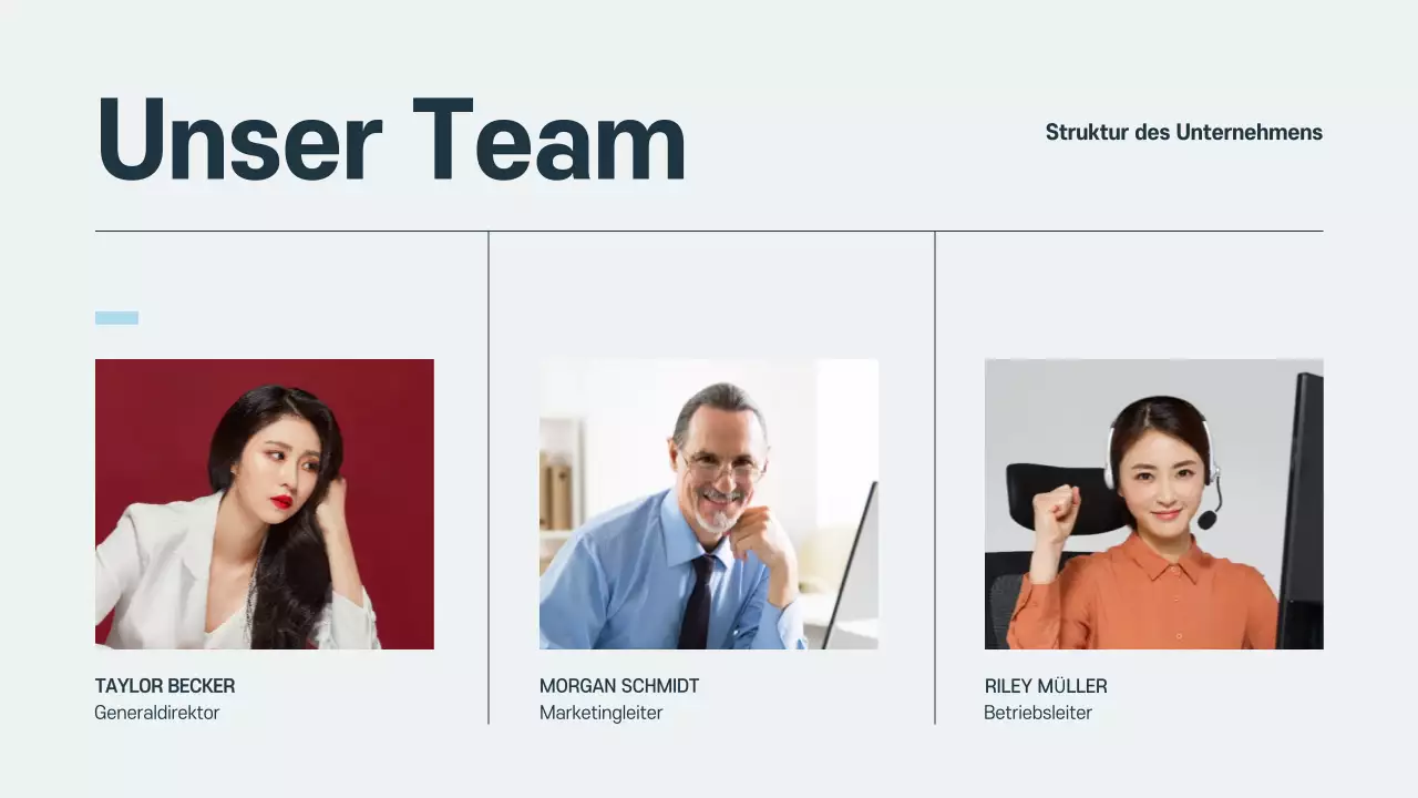 Grey Professional Präsentation zur Einarbeitung von Mitarbeitern