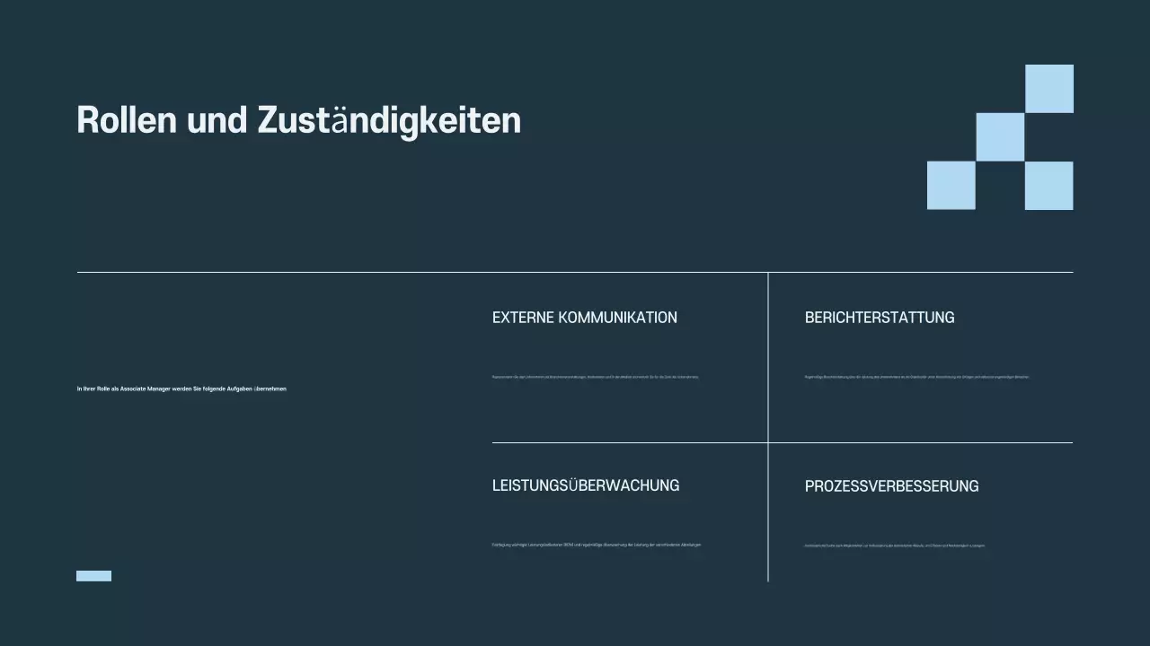 Grey Professional Präsentation zur Einarbeitung von Mitarbeitern