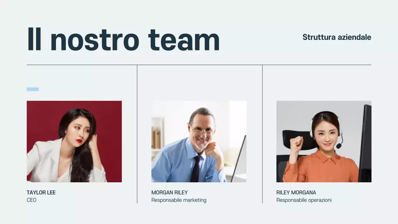 Presentazione professionale di Grey Onboarding per i dipendenti