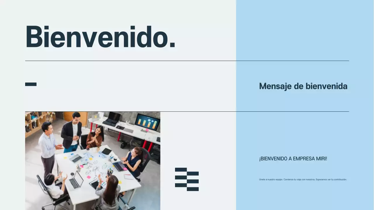 Grey Professional Presentación de incorporación de empleados