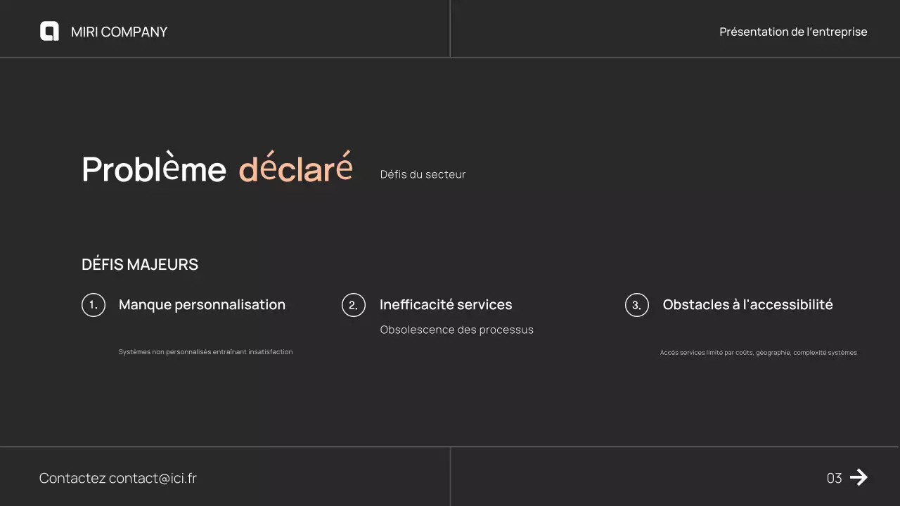 Proposition de pitch d'entreprise moderne et brune