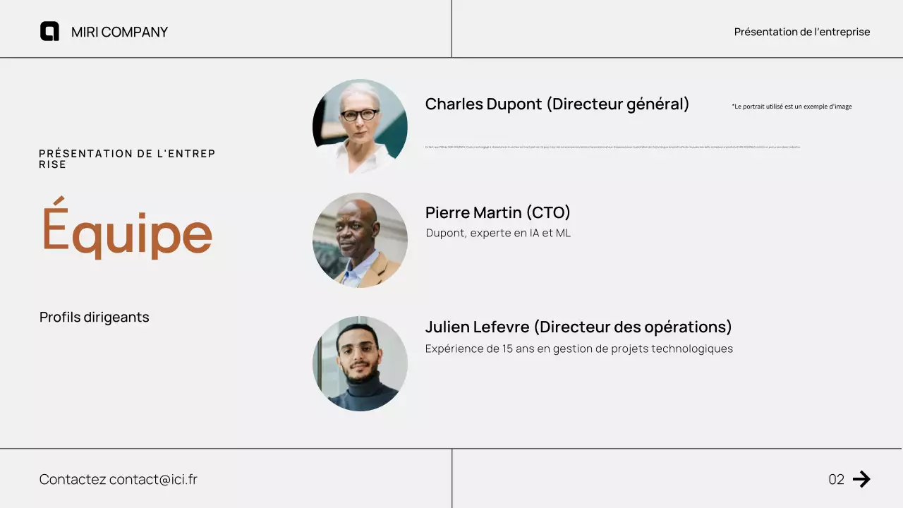 Proposition de pitch d'entreprise moderne et brune