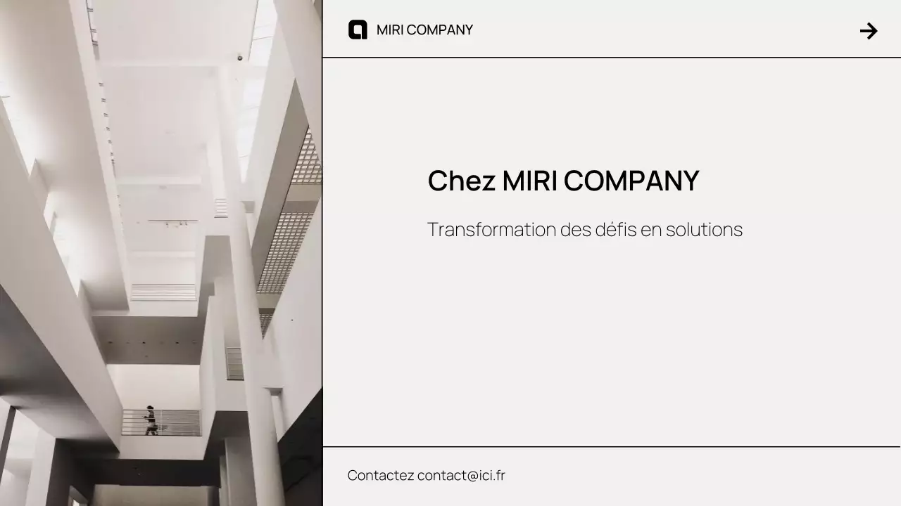 Proposition de pitch d'entreprise moderne et brune