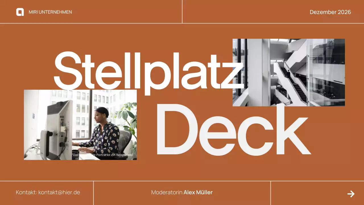 Brown Modern Business Pitch Deck Proposal