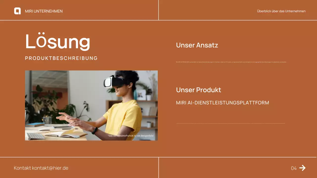 Brown Modern Business Pitch Deck Proposal