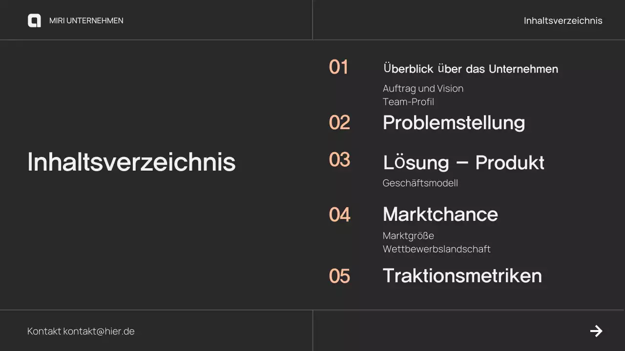Brown Modern Business Pitch Deck Proposal
