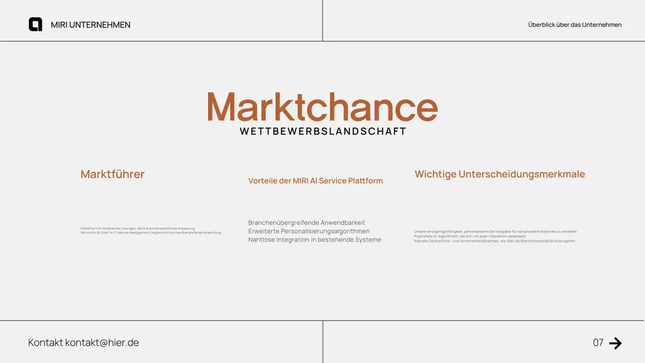 Brown Modern Business Pitch Deck Proposal