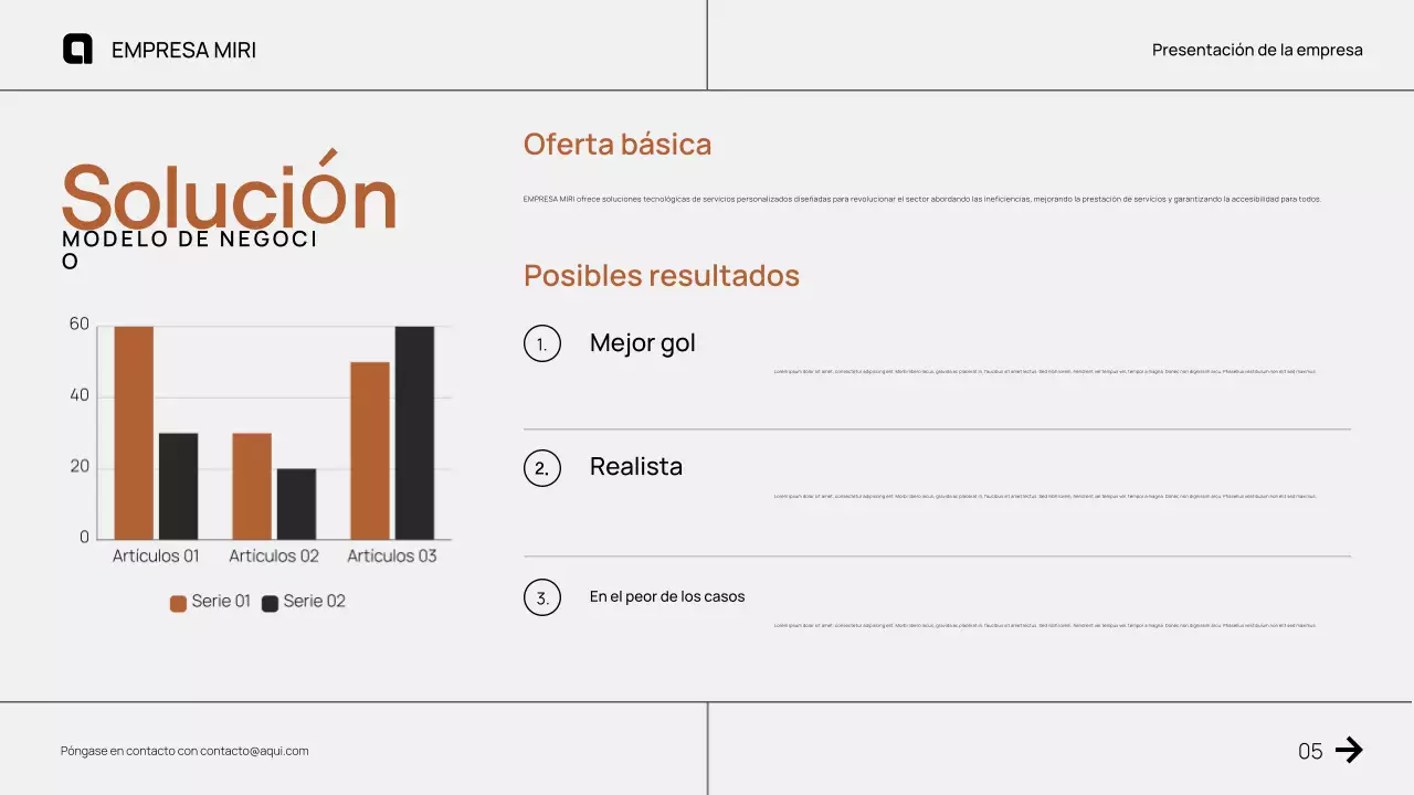 Brown Modern Business Pitch Deck Propuesta