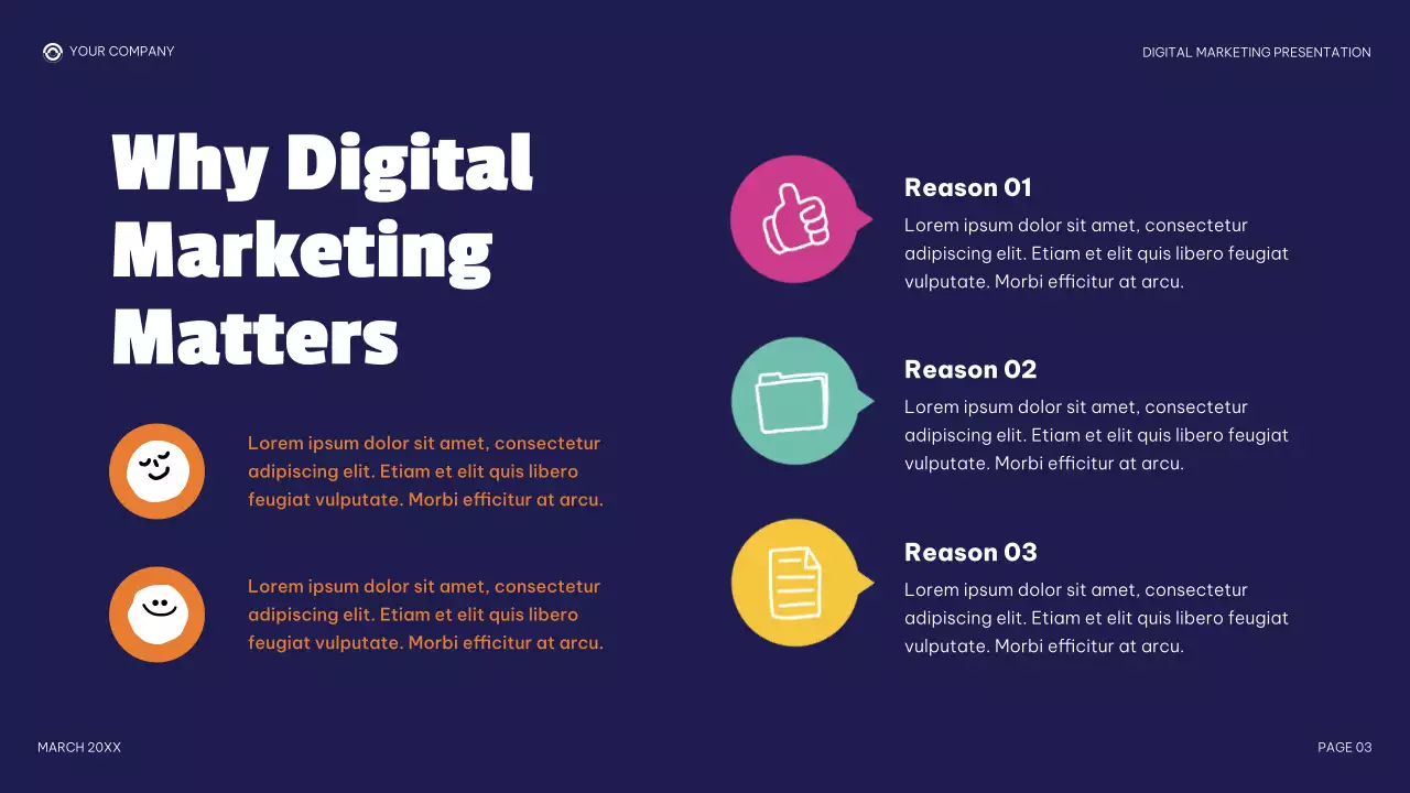 Purple Modern Digital Marketing Presentation