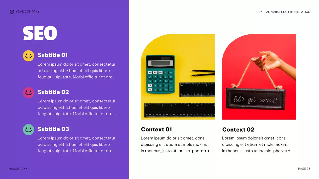 Purple Modern Digital Marketing Presentation