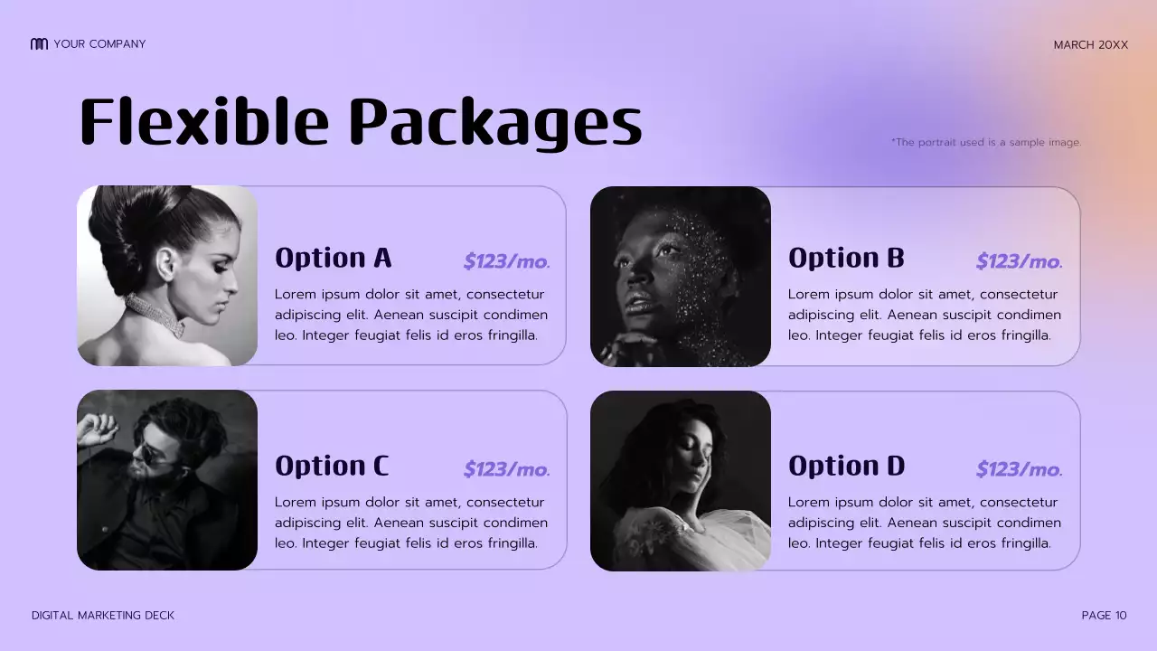 Purple Modern Digital Marketing Presentation