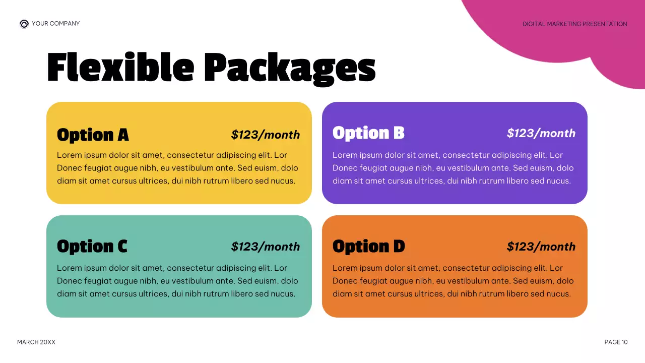 Purple Modern Digital Marketing Presentation