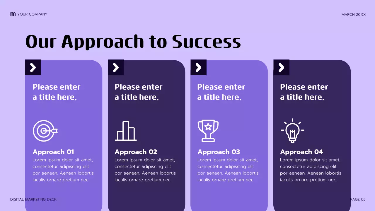 Purple Modern Digital Marketing Presentation