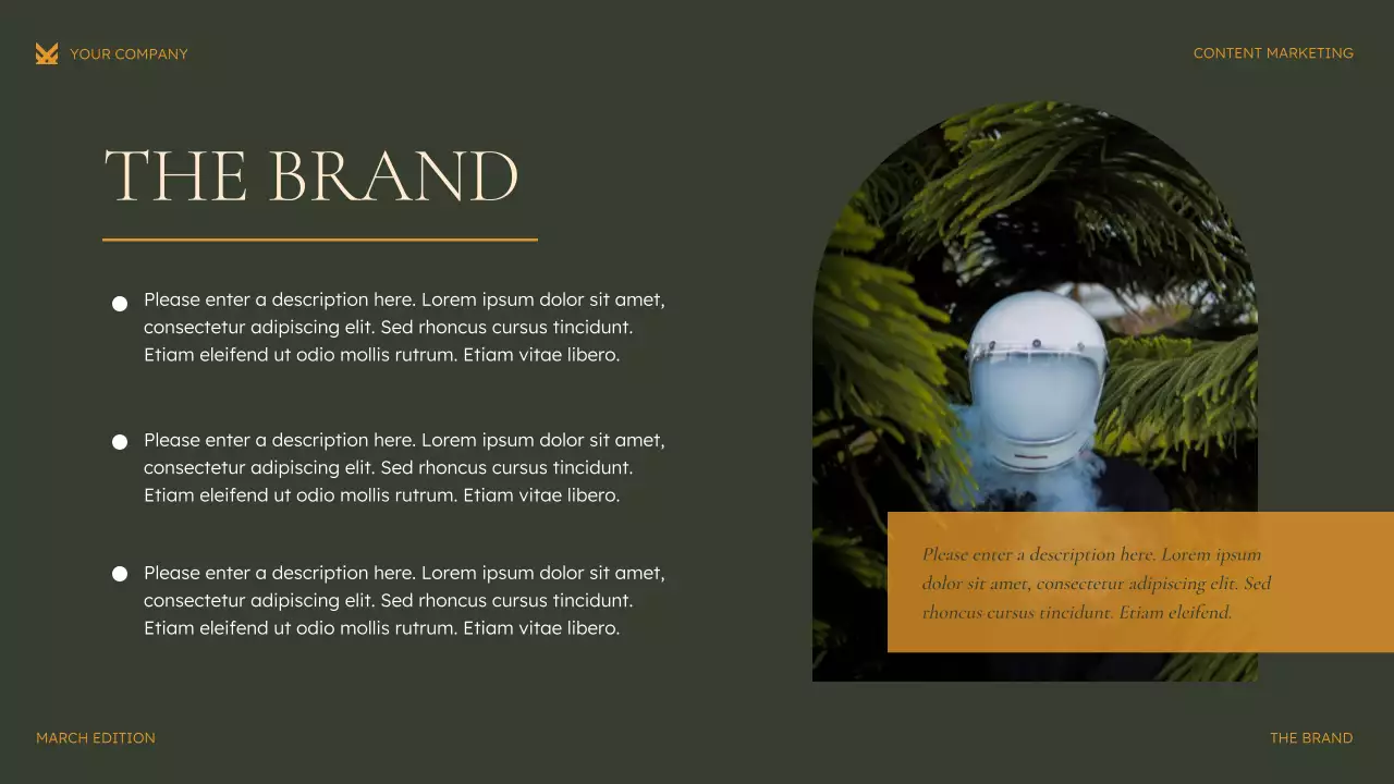 Green Modern Content Marketing Strategy Presentation