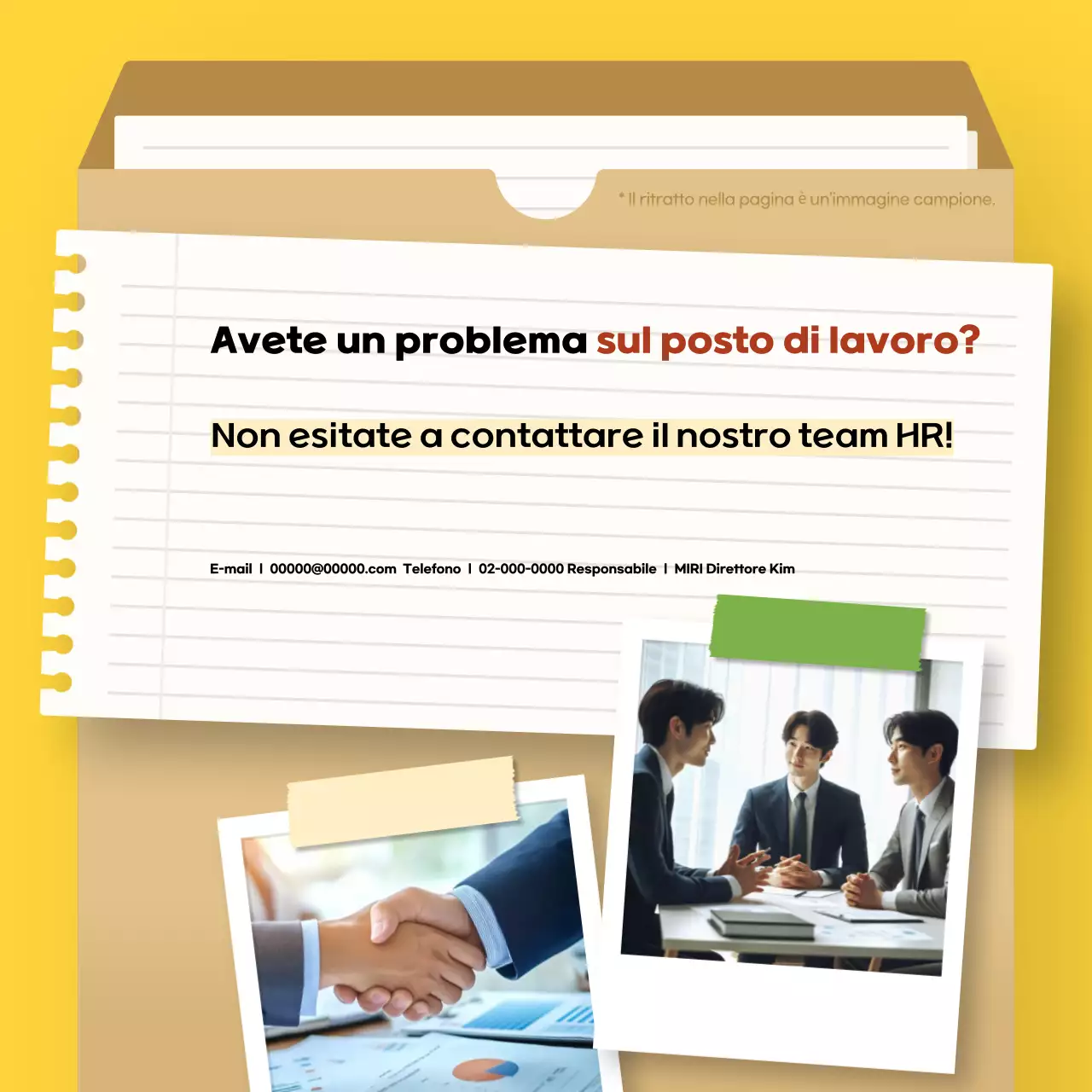 Manuale giallo di galateo semplice sul posto di lavoro per i neolaureati
