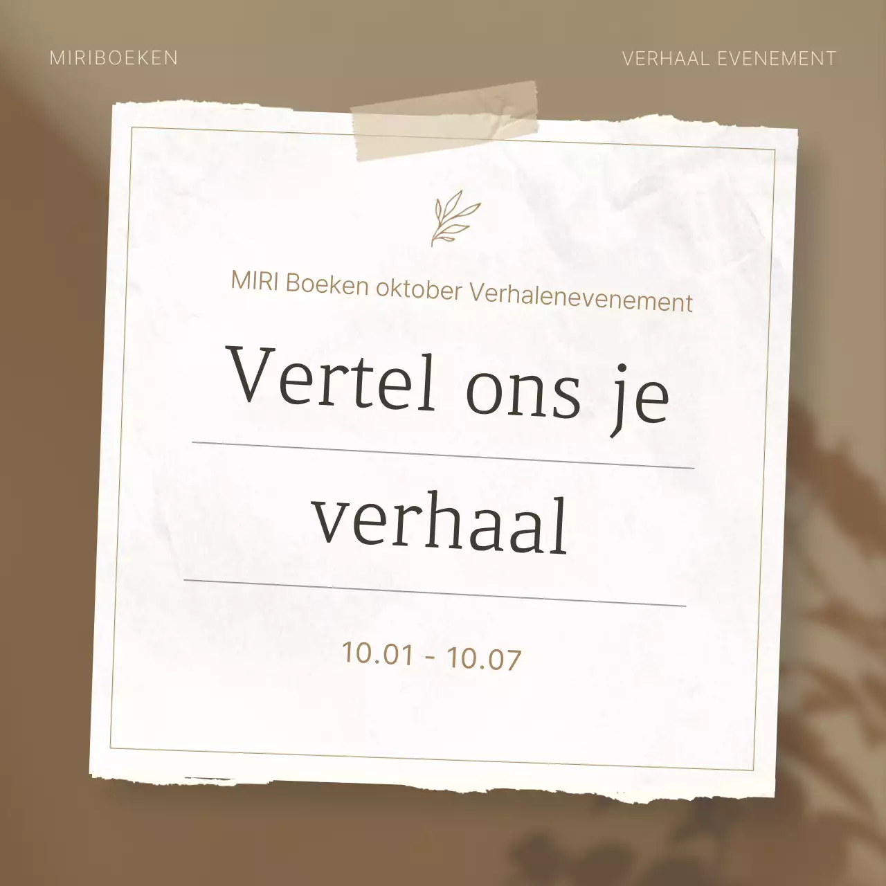 Beige Nette Evenementengids