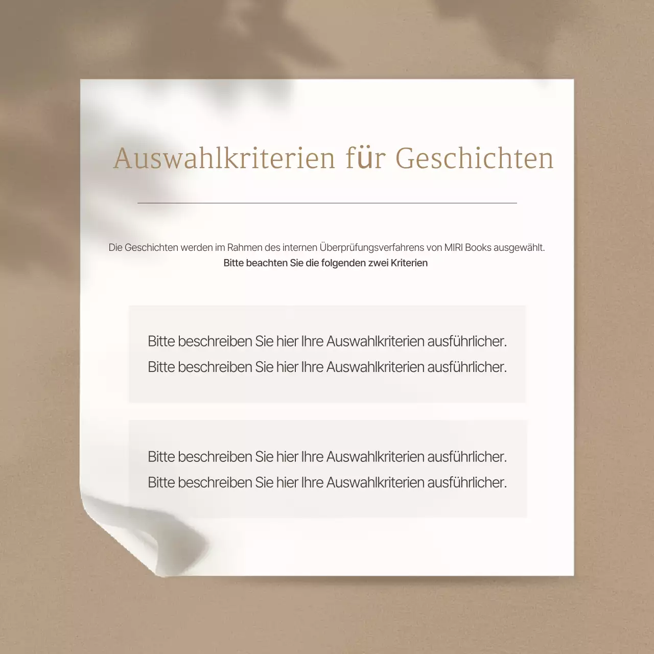 Beige Neat Event Guide