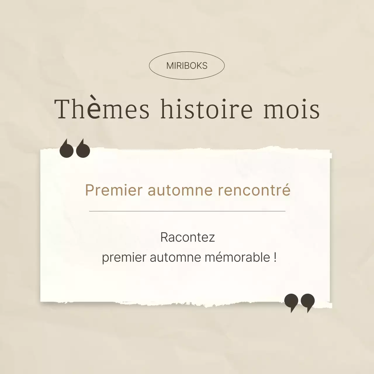 Guide des événements Beige Neat