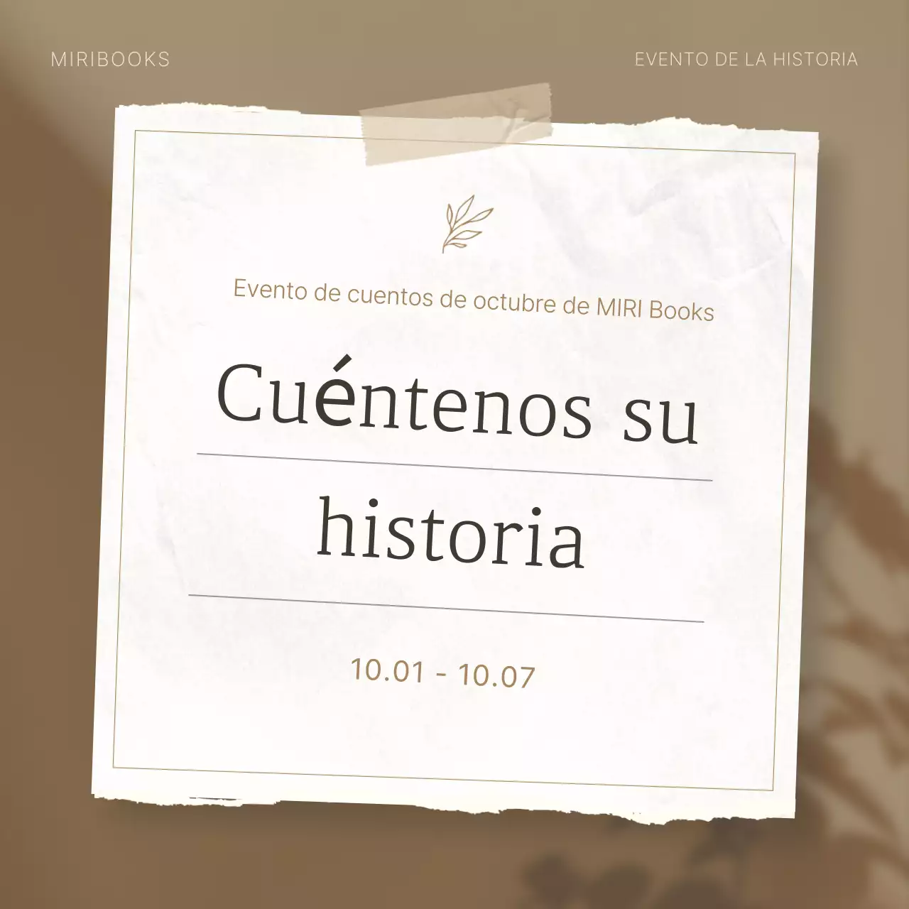 Guía de eventos Beige Neat