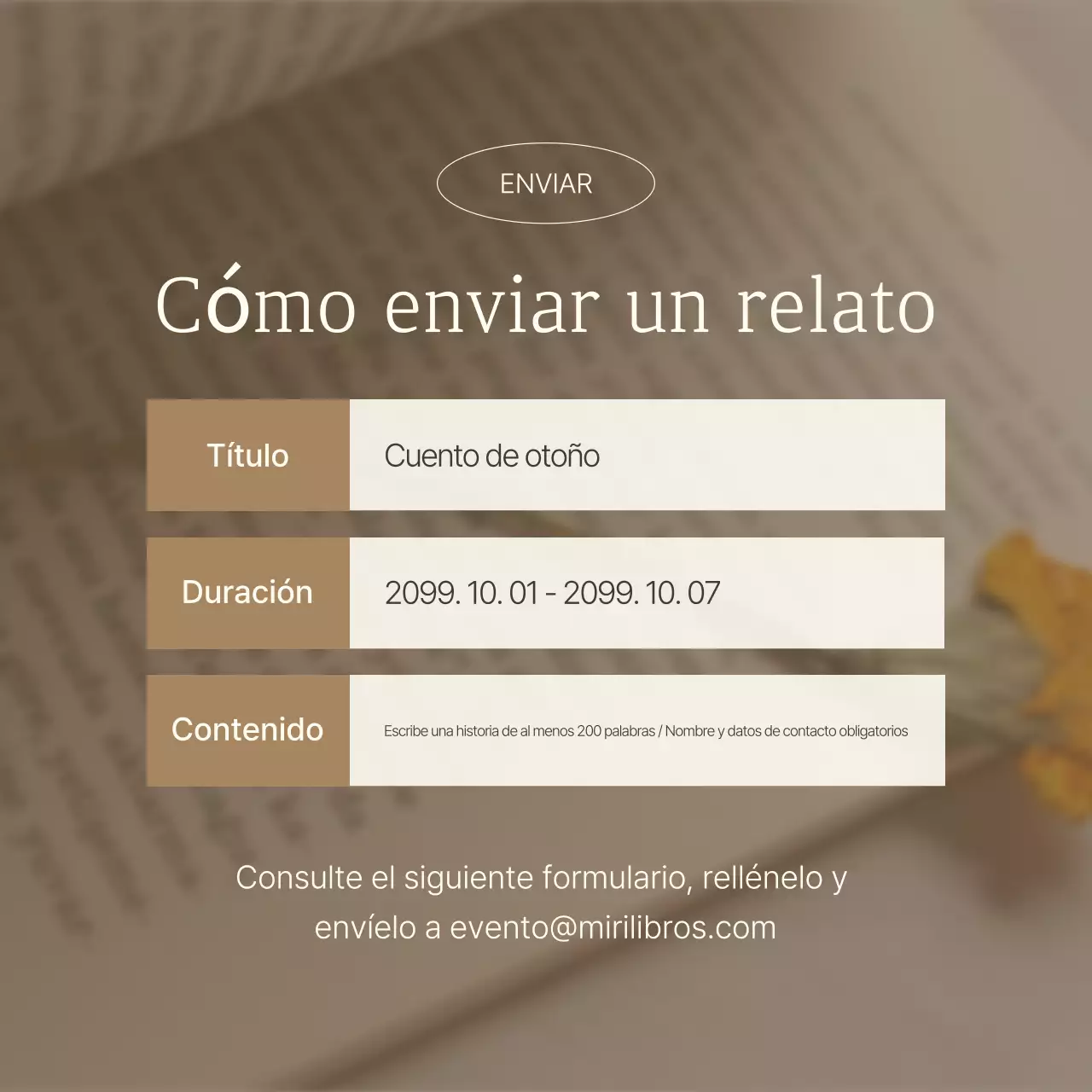 Guía de eventos Beige Neat