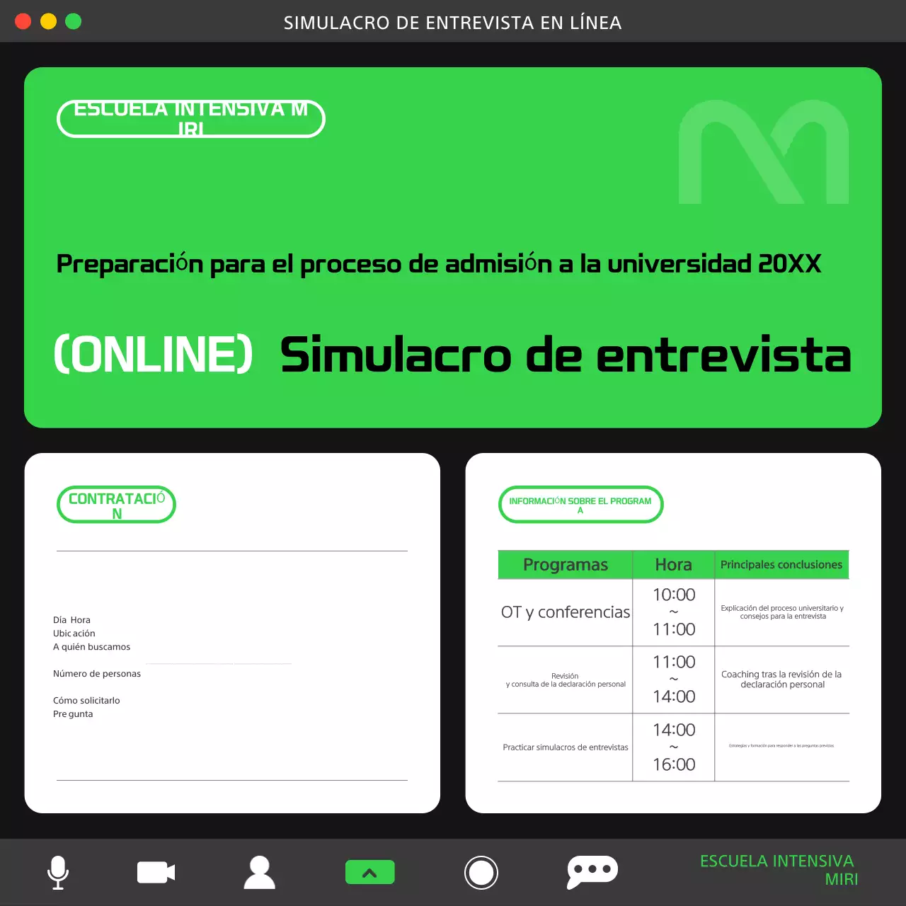 Preparación del resumen simple