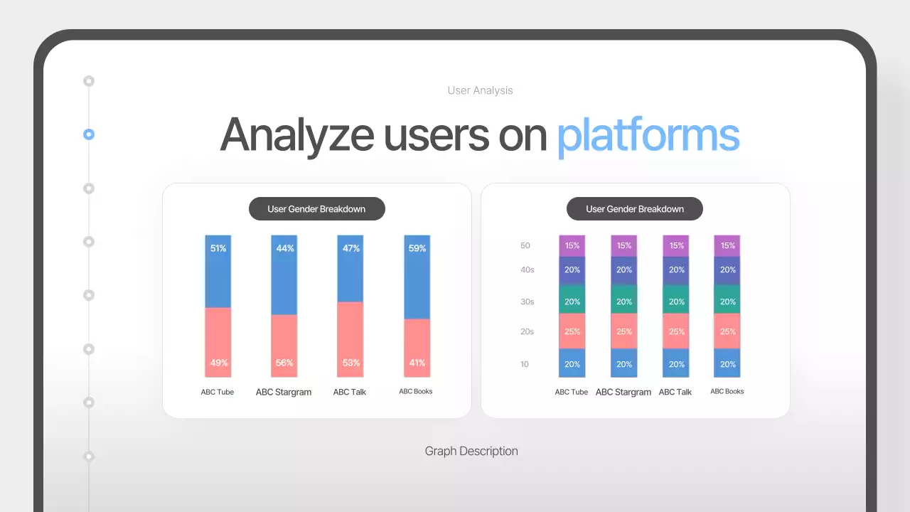 Proposta simples de marketing nas redes sociais em azul claro