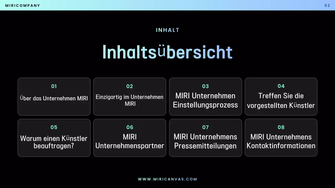 Blue Modern Performance-Vorschlag