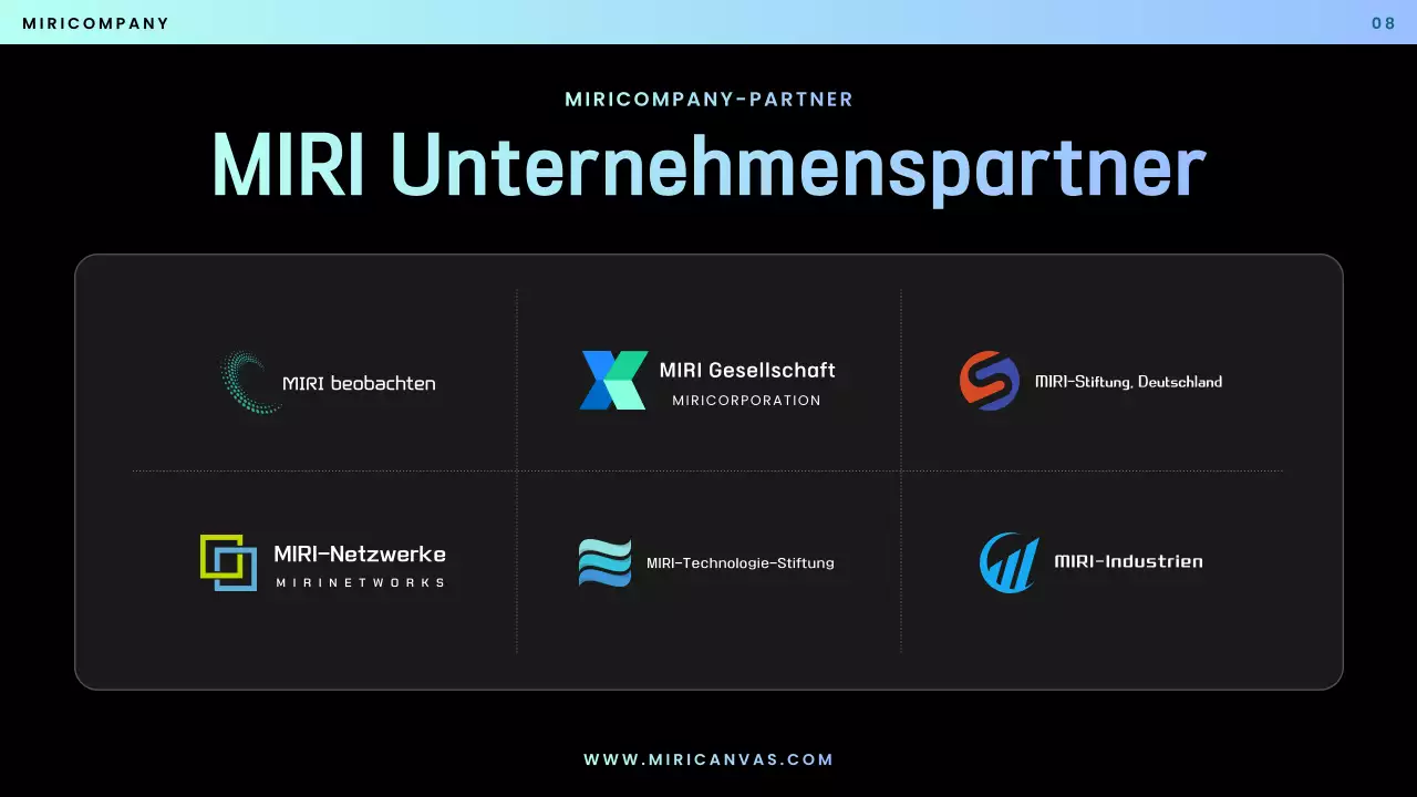 Blue Modern Performance-Vorschlag