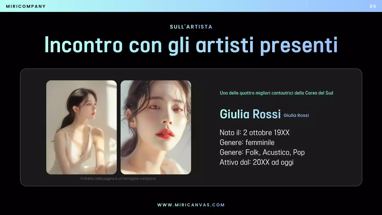 Proposta Blue Modern Performance