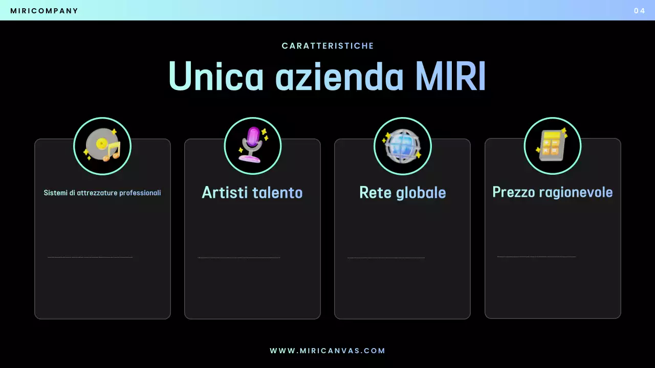 Proposta Blue Modern Performance