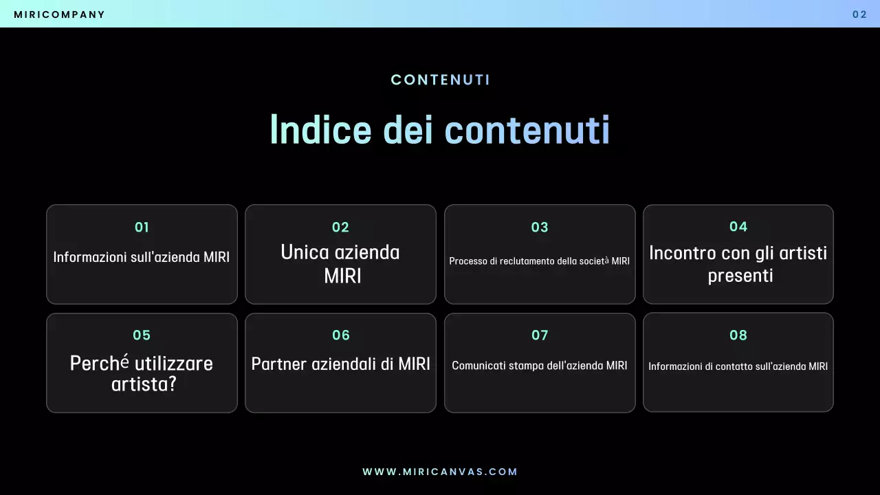 Proposta Blue Modern Performance