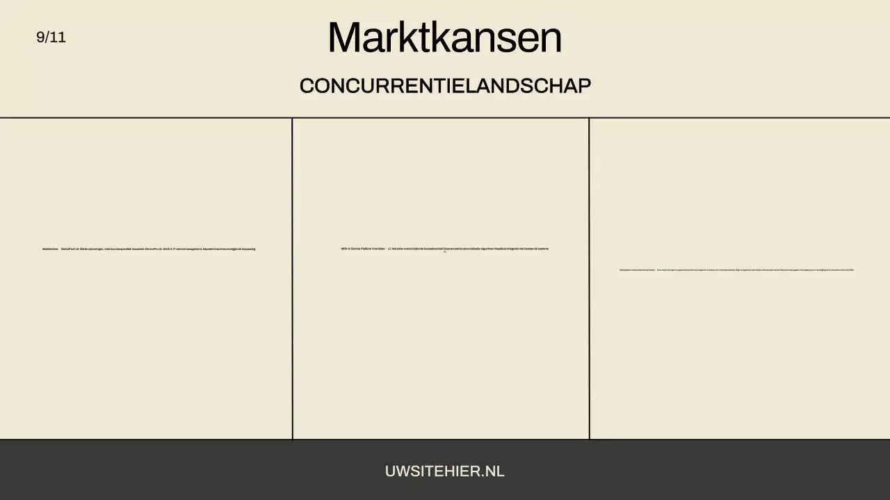 beige moderne standplaats promotie